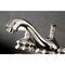 Kingston Brass KS1166BPL 8" Widespread Bathroom Faucet, Polished Nickel KS1166BPL - alternate 2